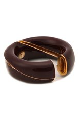 Женское кольцо BOTTEGA VENETA коричневого цвета, арт. 666044/VAHU4 | Фото 3 (Материал: Серебро)