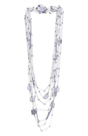 Женское колье GIORGIO ARMANI синего цвета по цене 89950 руб., арт. 61C050/1A700 | Фото 1 Женское колье GIORGIO ARMANI синего цвета, арт. 61C050/1A700 | Фото 1 (Материал: Металл)