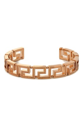 Женский браслет VERSACE золотого цвета по цене 42300 руб., арт. 1001473/1A00620 | Фото 1 Женский браслет VERSACE золотого цвета, арт. 1001473/1A00620 | Фото 1 (Материал: Металл)