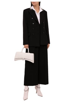 Женские ботильоны leroy 90 JIMMY CHOO белого цвета по цене 99500 руб., арт. LER0Y 90/AXK | Фото 2 Женские ботильоны leroy 90 JIMMY CHOO белого цвета, арт. LER0Y 90/AXK | Фото 2 (Каблук высота: Высокий; Материал внешний: Экокожа; Подошва: Плоская; Материал внутренний: Натуральная кожа; Каблук тип: Шпилька)