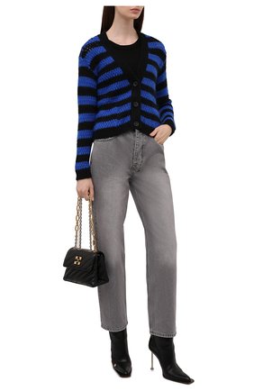 Женский кардиган REDVALENTINO синего цвета по цене 39950 руб., арт. WR0KA03B/66Y | Фото 2 Женский кардиган REDVALENTINO синего цвета, арт. WR0KA03B/66Y | Фото 2 (Рукава: Длинные; Длина (для топов): Стандартные; Материал внешний: Синтетический материал; Стили: Кэжуэл; Женское Кросс-КТ: кардиган-трикотаж)