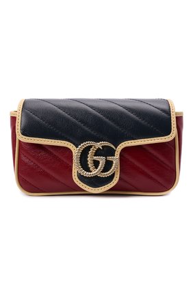 Женская сумка supermini GUCCI разноцветного цвета по цене 91700 руб., арт. 574969/1X5DG | Фото 1 Женская сумка supermini GUCCI разноцветного цвета, арт. 574969/1X5DG | Фото 1 (Материал: Натуральная кожа; Размер: mini; Сумки-технические: Сумки через плечо; Ремень/цепочка: С цепочкой)