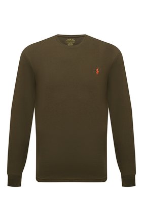 Мужская хлопковый лонгслив POLO RALPH LAUREN зеленого цвета по цене 6955 руб., арт. 710671468 | Фото 1 Мужская хлопковый лонгслив POLO RALPH LAUREN зеленого цвета, арт. 710671468 | Фото 1 (Материал внешний: Хлопок; Принт: Без принта; Рукава: Длинные; Стили: Милитари; Длина (для топов): Стандартные)
