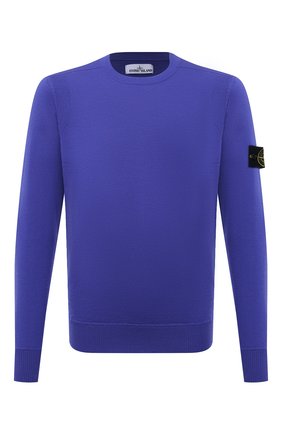 Мужской шерстяной джемпер STONE ISLAND фиолетового цвета по цене 24350 руб., арт. 7515526C4 | Фото 1 Мужской шерстяной джемпер STONE ISLAND фиолетового цвета, арт. 7515526C4 | Фото 1 (Материал внешний: Шерсть; Мужское Кросс-КТ: Джемперы; Вырез: Круглый; Стили: Кэжуэл; Принт: Без принта; Рукава: Длинные; Длина (для топов): Стандартные)