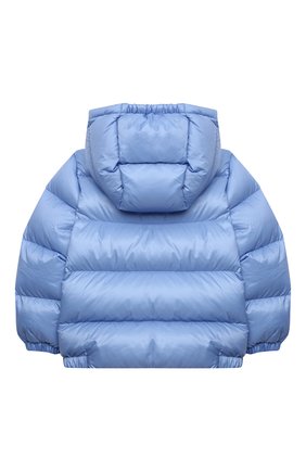 Детского пуховая куртка MONCLER голубого цвета, арт. G2-951-1A539-20-53334 | Фото 2 (Кросс-КТ НВ: Куртки)