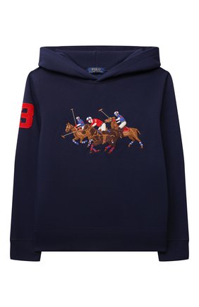 Детский хлопковое худи POLO RALPH LAUREN синего цвета по цене 8615 руб., арт. 323851087 | Фото 1 Детский хлопковое худи POLO RALPH LAUREN синего цвета, арт. 323851087 | Фото 1 (Материал внешний: Хлопок; Рукава: Длинные; Мальчики Кросс-КТ: Толстовка-одежда; Ростовка одежда: 13 - 15 лет | 158 см, 10 - 11 лет | 140 - 146см, 9 лет | 134 см, 16 лет | 164 см)