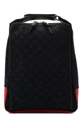 Мужской текстильный рюкзак hop'n zip CHRISTIAN LOUBOUTIN темно-синего цвета по цене 121000 руб., арт. 3215030/H0P`N ZIP | Фото 1 Мужской текстильный рюкзак hop'n zip CHRISTIAN LOUBOUTIN темно-синего цвета, арт. 3215030/H0P`N ZIP | Фото 1 (Материал: Текстиль; Размер: large)