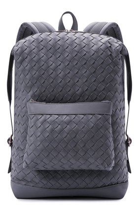 Мужской кожаный рюкзак BOTTEGA VENETA серого цвета по цене 248000 руб., арт. 653118/V0E54 | Фото 1 Мужской кожаный рюкзак BOTTEGA VENETA серого цвета, арт. 653118/V0E54 | Фото 1 (Материал: Натуральная кожа; Размер: large)