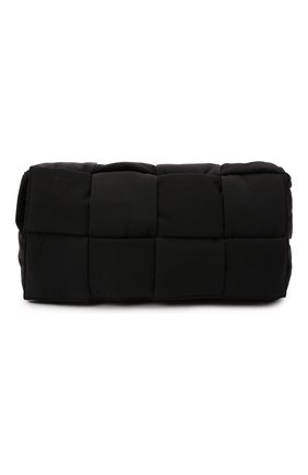 Женская сумка padded tech cassette BOTTEGA VENETA черного цвета по цене 109000 руб., арт. 628951/VB081 | Фото 1 Женская сумка padded tech cassette BOTTEGA VENETA черного цвета, арт. 628951/VB081 | Фото 1 (Материал: Текстиль; Ремень/цепочка: На ремешке; Размер: medium; Сумки-технические: Сумки через плечо)