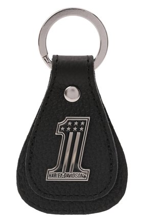 Мужской кожаный брелок HARLEY-DAVIDSON черного цвета по цене 3000 руб., арт. XFL0084-Black | Фото 1 Мужской кожаный брелок HARLEY-DAVIDSON черного цвета, арт. XFL0084-Black | Фото 1