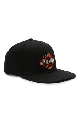 Мужской хлопковая бейсболка HARLEY-DAVIDSON черного цвета по цене 4650 руб., арт. 97699-21VM | Фото 1 Мужской хлопковая бейсболка HARLEY-DAVIDSON черного цвета, арт. 97699-21VM | Фото 1 (Материал: Текстиль, Хлопок)