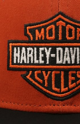Мужской хлопковая бейсболка HARLEY-DAVIDSON оранжевого цвета по цене 0 руб., арт. 97700-21VM | Фото 4 Мужской хлопковая бейсболка HARLEY-DAVIDSON оранжевого цвета, арт. 97700-21VM | Фото 4 (Материал: Текстиль, Хлопок)