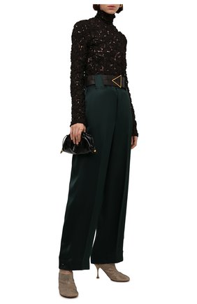 Женские кожаные мюли dot BOTTEGA VENETA бежевого цвета по цене 137000 руб., арт. 667181/V15G1 | Фото 2 Женские кожаные мюли dot BOTTEGA VENETA бежевого цвета, арт. 667181/V15G1 | Фото 2 (Материал внутренний: Натуральная кожа; Подошва: Плоская; Каблук высота: Высокий; Каблук тип: Шпилька)