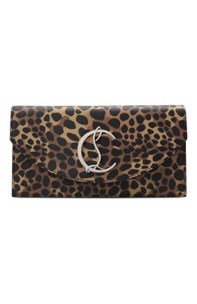 Женский клатч loubi 54 CHRISTIAN LOUBOUTIN леопардового цвета по цене 77450 руб., арт. 3215241/L0UBI54 | Фото 1 Женский клатч loubi 54 CHRISTIAN LOUBOUTIN леопардового цвета, арт. 3215241/L0UBI54 | Фото 1 (Материал: Натуральная кожа; Ремень/цепочка: На ремешке; Размер: small; Женское Кросс-КТ: Вечерняя сумка, Клатч-клатчи)