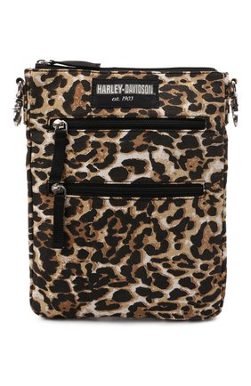 Женская сумка HARLEY-DAVIDSON леопардового цвета по цене 4190 руб., арт. LCC4526-Leopard | Фото 1 Женская сумка HARLEY-DAVIDSON леопардового цвета, арт. LCC4526-Leopard | Фото 1 (Материал: Текстиль; Сумки-технические: Сумки через плечо; Размер: medium)
