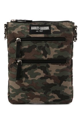 Женская сумка HARLEY-DAVIDSON хаки цвета по цене 4190 руб., арт. LCC4565-Camo | Фото 1 Женская сумка HARLEY-DAVIDSON хаки цвета, арт. LCC4565-Camo | Фото 1 (Материал: Текстиль; Сумки-технические: Сумки через плечо; Размер: medium)