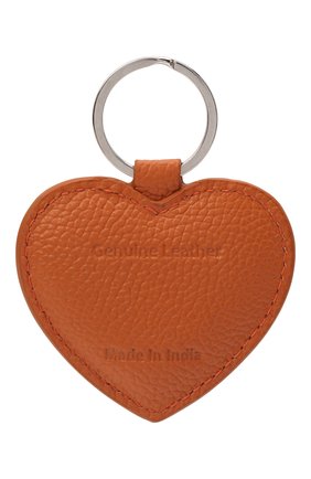 Женский кожаный брелок для ключей HARLEY-DAVIDSON оранжевого цвета, арт. ZWL5898-Orange | Фото 2 (Материал: Натуральная кожа)