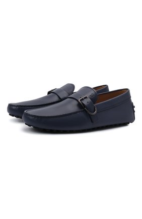 Мужские кожаные мокасины TOD’S темно-синего цвета по цене 41350 руб., арт. XXM64C0E050D90 | Фото 1 Мужские кожаные мокасины TOD’S темно-синего цвета, арт. XXM64C0E050D90 | Фото 1 (Материал внутренний: Натуральная кожа; Стили: Кэжуэл)