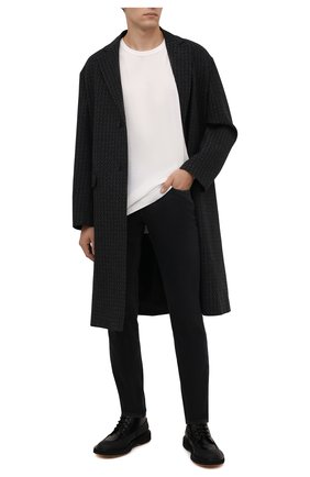Мужская хлопковая футболка YOHJI YAMAMOTO белого цвета по цене 19850 руб., арт. HX-T02-070 | Фото 2 Мужская хлопковая футболка YOHJI YAMAMOTO белого цвета, арт. HX-T02-070 | Фото 2 (Рукава: Короткие; Длина (для топов): Удлиненные; Материал внешний: Хлопок; Принт: Без принта)