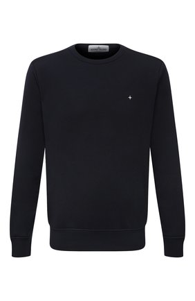 Мужской свитшот STONE ISLAND темно-синего цвета по цене 20700 руб., арт. 751565735 | Фото 1 Мужской свитшот STONE ISLAND темно-синего цвета, арт. 751565735 | Фото 1 (Материал внешний: Синтетический материал, Хлопок; Мужское Кросс-КТ: свитшот-одежда; Принт: Без принта; Стили: Кэжуэл; Рукава: Длинные; Длина (для топов): Стандартные)