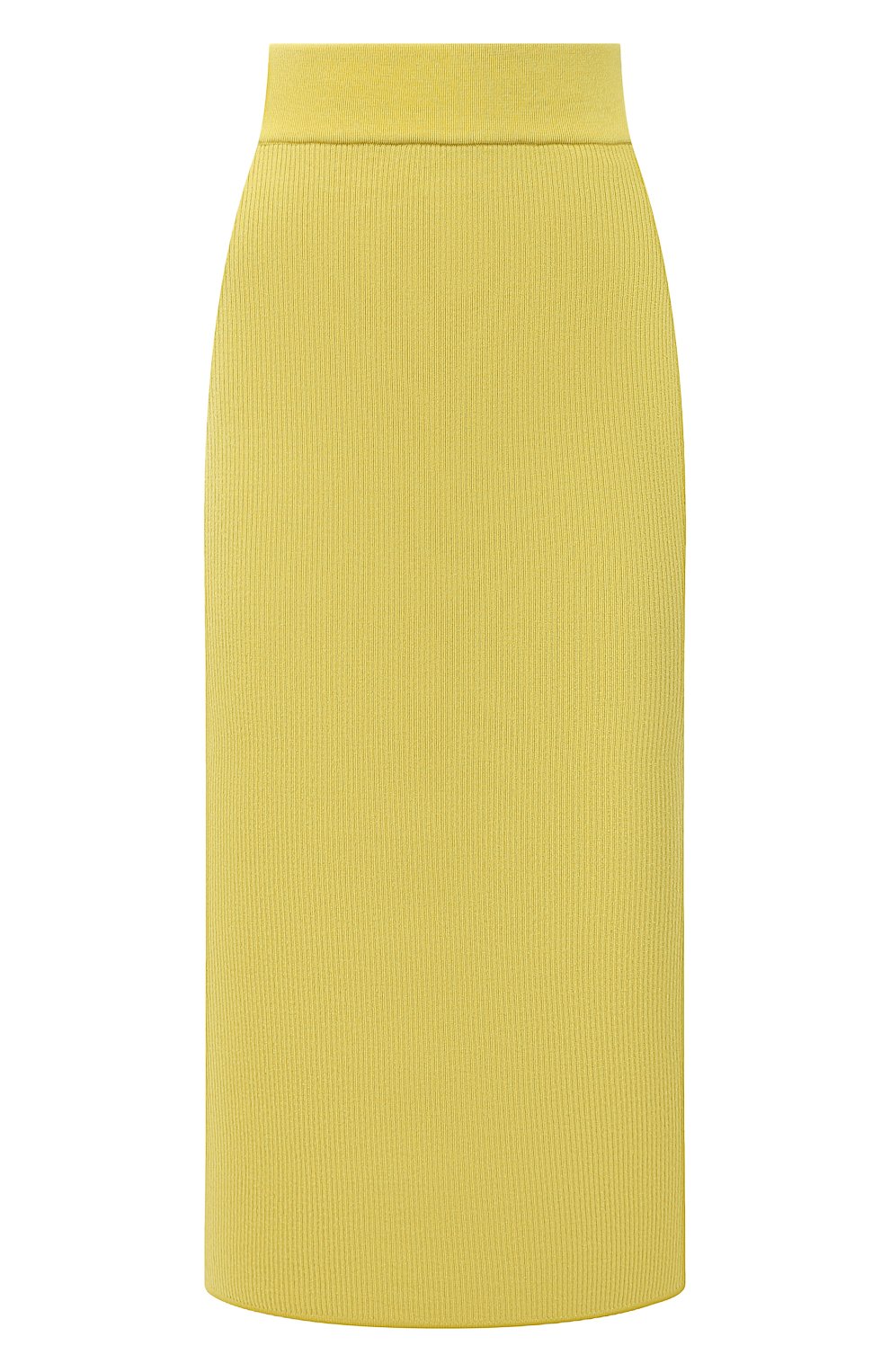 Женская юбка из кашемира и шелка TOM FORD желтого цвета, арт. GCK097-YAX320 | Фото 1 (Материал внешний: Шерсть, Кашемир; Стили: Гламурный; Кросс-КТ: Трикотаж; Женское Кросс-КТ: Юбка-одежда; Длина Ж (юбки, платья, шорты): Миди)