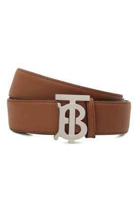 Женский кожаный ремень BURBERRY коричневого цвета по цене 37200 руб., арт. 8046537 | Фото 1 Женский кожаный ремень BURBERRY коричневого цвета, арт. 8046537 | Фото 1