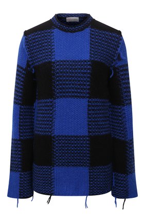 Женский свитер REDVALENTINO синего цвета по цене 54750 руб., арт. WR0KC10R/66Q | Фото 1 Женский свитер REDVALENTINO синего цвета, арт. WR0KC10R/66Q | Фото 1 (Длина (для топов): Стандартные; Рукава: Длинные; Материал внешний: Синтетический материал; Стили: Гламурный; Женское Кросс-КТ: Свитер-одежда)