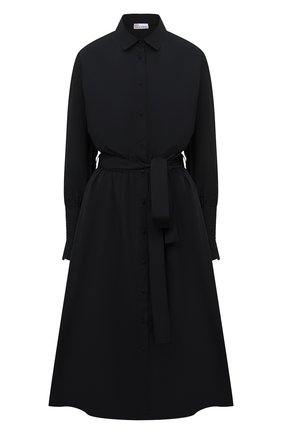Женское платье REDVALENTINO черного цвета по цене 64150 руб., арт. WR0VACS0/1FP | Фото 1 Женское платье REDVALENTINO черного цвета, арт. WR0VACS0/1FP | Фото 1 (Материал внешний: Синтетический материал; Рукава: Длинные; Стили: Романтичный; Случай: Повседневный; Женское Кросс-КТ: Платье-одежда; Длина Ж (юбки, платья, шорты): До колена)