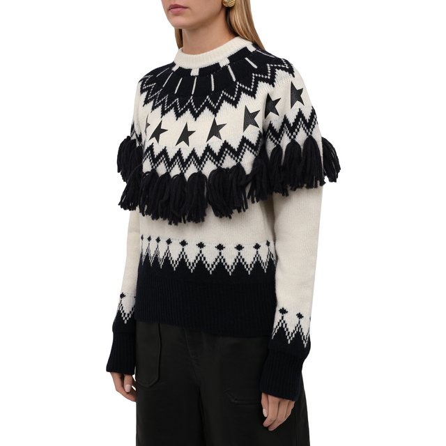 фото Шерстяной свитер golden goose deluxe brand