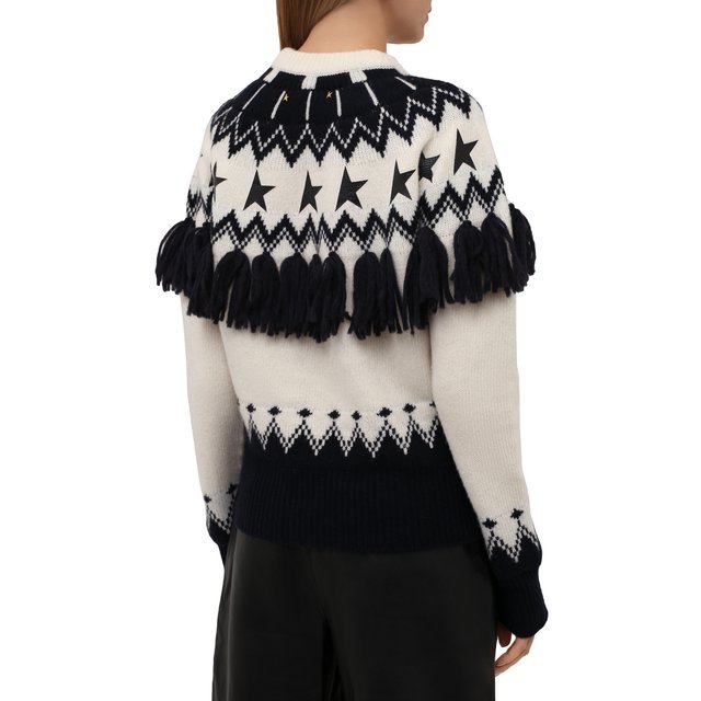 фото Шерстяной свитер golden goose deluxe brand