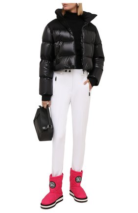 Женские текстильные сапоги DOLCE & GABBANA фуксия цвета по цене 56500 руб., арт. CK1892/AQ238 | Фото 2 Женские текстильные сапоги DOLCE & GABBANA фуксия цвета, арт. CK1892/AQ238 | Фото 2 (Подошва: Платформа; Материал внешний: Текстиль; Материал внутренний: Текстиль; Высота голенища: Низкие; Каблук высота: Без каблука; Каблук тип: Устойчивый)