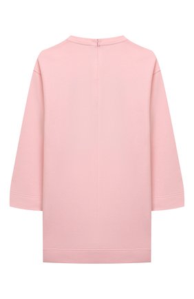 Детское хлопковое платье MOSCHINO розового цвета по цене 13300 руб., арт. HDV0AS/LCA25/4A-8A | Фото 2 Детское хлопковое платье MOSCHINO розового цвета, арт. HDV0AS/LCA25/4A-8A | Фото 2 (Материал внешний: Хлопок; Рукава: Длинные; Девочки Кросс-КТ: Платье-одежда; Случай: Повседневный; Ростовка одежда: 4 года | 104 см, 5 лет | 110 см, 6 лет | 116 см, 8 лет | 128 см)