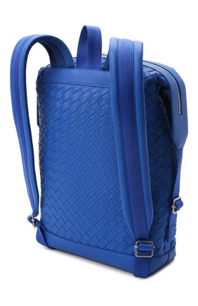 Мужской кожаный рюкзак classic intrecciato BOTTEGA VENETA синего цвета по цене 0 руб., арт. 653118/V0E54 | Фото 4 Мужской кожаный рюкзак classic intrecciato BOTTEGA VENETA синего цвета, арт. 653118/V0E54 | Фото 4 (Материал: Натуральная кожа; Стили: Кэжуэл; Размер: large)