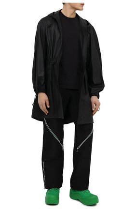 Мужские текстильные ботинки puddle bomber BOTTEGA VENETA зеленого цвета по цене 68200 руб., арт. 667064/VBSD7 | Фото 2 Мужские текстильные ботинки puddle bomber BOTTEGA VENETA зеленого цвета, арт. 667064/VBSD7 | Фото 2 (Материал внутренний: Текстиль; Материал внешний: Текстиль; Мужское Кросс-КТ: Ботинки-обувь)
