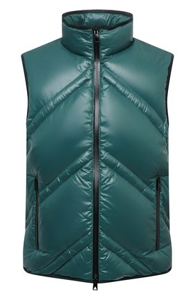 Мужской пуховый жилет BOTTEGA VENETA зеленого цвета по цене 139500 руб., арт. 660566/V0Y60 | Фото 1 Мужской пуховый жилет BOTTEGA VENETA зеленого цвета, арт. 660566/V0Y60 | Фото 1 (Материал внешний: Синтетический материал; Длина (верхняя одежда): Короткие; Материал подклада: Синтетический материал; Материал утеплителя: Пух и перо; Кросс-КТ: Куртка, Пуховик; Стили: Минимализм)