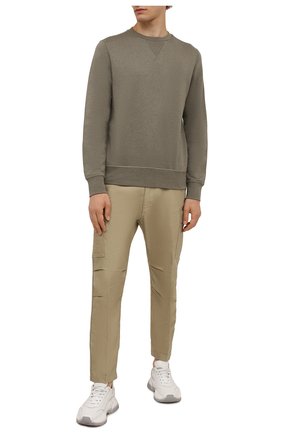 Мужской хлопковый свитшот RALPH LAUREN хаки цвета по цене 35450 руб., арт. 790750383 | Фото 2 Мужской хлопковый свитшот RALPH LAUREN хаки цвета, арт. 790750383 | Фото 2 (Материал внешний: Хлопок; Мужское Кросс-КТ: свитшот-одежда; Длина (для топов): Стандартные; Рукава: Длинные; Принт: Без принта; Стили: Кэжуэл)