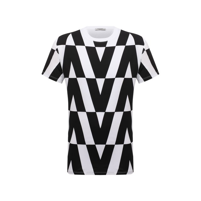 Хлопковая футболка Valentino WV0MG10V7WV