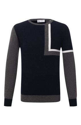 Мужской кашемировый джемпер IL BORGO CASHMERE темно-синего цвета по цене 49950 руб., арт. 57-180G0 | Фото 1 Мужской кашемировый джемпер IL BORGO CASHMERE темно-синего цвета, арт. 57-180G0 | Фото 1 (Длина (для топов): Стандартные; Рукава: Длинные; Материал внешний: Шерсть, Кашемир; Мужское Кросс-КТ: Джемперы; Вырез: Круглый; Принт: С принтом; Стили: Кэжуэл)