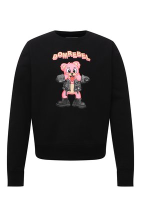Мужской хлопковый свитшот DOMREBEL черного цвета по цене 29950 руб., арт. MBLAH/SWEATSHIRT | Фото 1 Мужской хлопковый свитшот DOMREBEL черного цвета, арт. MBLAH/SWEATSHIRT | Фото 1 (Длина (для топов): Стандартные; Материал внешний: Хлопок; Рукава: Длинные; Мужское Кросс-КТ: свитшот-одежда; Принт: С принтом; Стили: Гранж)