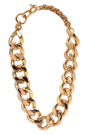 Женское колье JW ANDERSON золотого цвета по цене 59850 руб., арт. JY0093 0T0003 | Фото 1 Женское колье JW ANDERSON золотого цвета, арт. JY0093 0T0003 | Фото 1 (Материал: Металл)