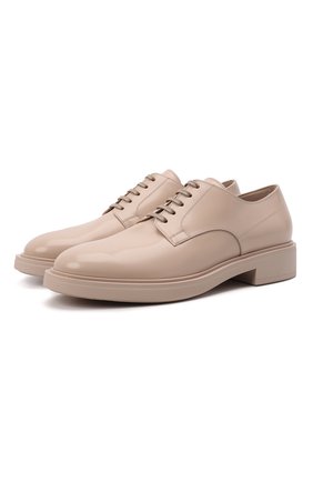 Женская кожаные туфли GIANVITO ROSSI бежевого цвета по цене 56600 руб., арт. G25215.20G0M.SRAM0US | Фото 1 Женская кожаные туфли GIANVITO ROSSI бежевого цвета, арт. G25215.20G0M.SRAM0US | Фото 1 (Материал внутренний: Натуральная кожа; Каблук высота: Низкий; Подошва: Платформа)