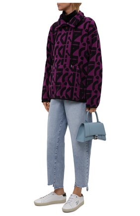 Женский свитшот kenzo sport KENZO фиолетового цвета по цене 35300 руб., арт. FB62SW6364MR | Фото 2 Женский свитшот kenzo sport KENZO фиолетового цвета, арт. FB62SW6364MR | Фото 2 (Материал внешний: Синтетический материал; Длина (для топов): Стандартные; Рукава: Длинные; Женское Кросс-КТ: Свитшот-одежда; Стили: Спорт-шик)