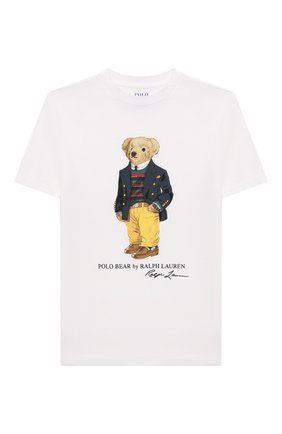 Детская хлопковая футболка POLO RALPH LAUREN белого цвета по цене 4265 руб., арт. 323853828 | Фото 1 Детская хлопковая футболка POLO RALPH LAUREN белого цвета, арт. 323853828 | Фото 1 (Материал внешний: Хлопок; Рукава: Короткие; Ростовка одежда: 13 - 15 лет | 158 см, 10 - 11 лет | 140 - 146см, 9 лет | 134 см, 16 лет | 164 см)