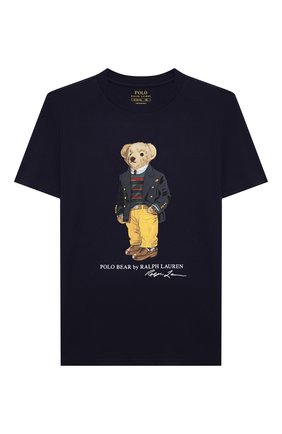 Детская хлопковая футболка POLO RALPH LAUREN синего цвета по цене 4265 руб., арт. 323853828 | Фото 1 Детская хлопковая футболка POLO RALPH LAUREN синего цвета, арт. 323853828 | Фото 1 (Материал внешний: Хлопок; Рукава: Короткие; Ростовка одежда: 13 - 15 лет | 158 см, 10 - 11 лет | 140 - 146см, 9 лет | 134 см, 16 лет | 164 см)
