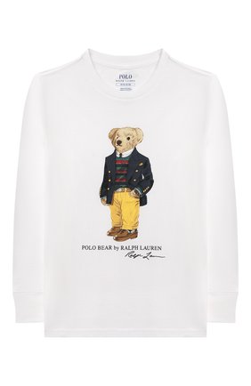 Детская хлопковый лонгслив POLO RALPH LAUREN белого цвета по цене 4720 руб., арт. 323852014 | Фото 1 Детская хлопковый лонгслив POLO RALPH LAUREN белого цвета, арт. 323852014 | Фото 1 (Рукава: Длинные; Материал внешний: Хлопок; Мальчики Кросс-КТ: Лонгслив-одежда; Ростовка одежда: 13 - 15 лет | 158 см, 10 - 11 лет | 140 - 146см, 9 лет | 134 см, 16 лет | 164 см)