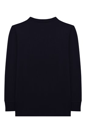 Детская хлопковый лонгслив POLO RALPH LAUREN темно-синего цвета по цене 4720 руб., арт. 323852014 | Фото 2 Детская хлопковый лонгслив POLO RALPH LAUREN темно-синего цвета, арт. 323852014 | Фото 2 (Материал внешний: Хлопок; Рукава: Длинные; Мальчики Кросс-КТ: Лонгслив-одежда; Ростовка одежда: 13 - 15 лет | 158 см, 10 - 11 лет | 140 - 146см, 9 лет | 134 см, 16 лет | 164 см)