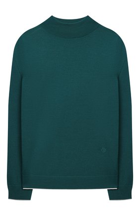 Детский шерстяной пуловер LORO PIANA зеленого цвета по цене 47750 руб., арт. FAL2698 | Фото 1 Детский шерстяной пуловер LORO PIANA зеленого цвета, арт. FAL2698 | Фото 1 (Материал внешний: Шерсть; Девочки Кросс-КТ: Пуловер-одежда; Рукава: Длинные; Ростовка одежда: 10 - 11 лет | 140 - 146см, 12 лет | 152 см, 2 года | 92 см, 4 года | 104 см, 6 лет | 116 см, 8 лет | 128 см)