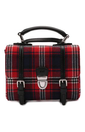 Детская шерстяной портфель DOLCE & GABBANA красного цвета по цене 37750 руб., арт. EB0069/AT536 | Фото 1 Детская шерстяной портфель DOLCE & GABBANA красного цвета, арт. EB0069/AT536 | Фото 1 (Материал: Текстиль)