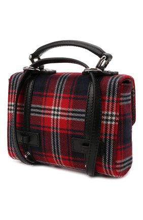 Детская шерстяной портфель DOLCE & GABBANA красного цвета по цене 37750 руб., арт. EB0069/AT536 | Фото 2 Детская шерстяной портфель DOLCE & GABBANA красного цвета, арт. EB0069/AT536 | Фото 2 (Материал: Текстиль)