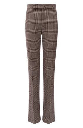 Женские шерстяные брюки RALPH LAUREN коричневого цвета по цене 98900 руб., арт. 290858165 | Фото 1 Женские шерстяные брюки RALPH LAUREN коричневого цвета, арт. 290858165 | Фото 1 (Длина (брюки, джинсы): Удлиненные; Материал внешний: Шерсть; Стили: Кэжуэл)